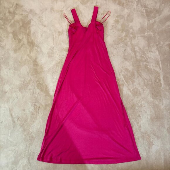 New Directions Petite Hot Pink Maxi Dress – PS - Picture 5 of 7